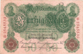 Germany 1 50 Mark,  7. 2.1908